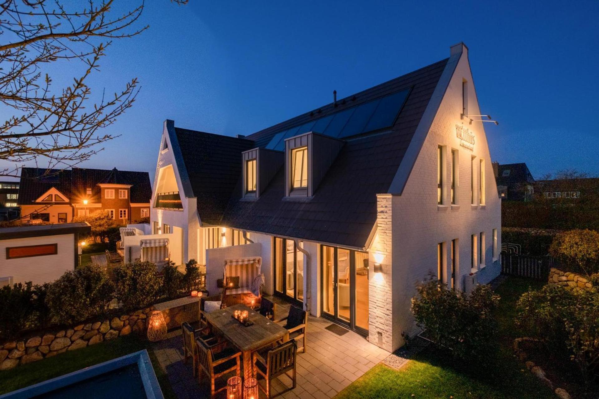 Ferienhaus Witthues - Domizil Silbermoewe - Exklusiv, Strand- Und Zentrumsnah Westerland Exterior foto